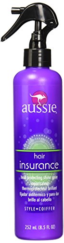 Aussie Hair Insurance Heat Protecting Shine Spray, 8.5 oz
