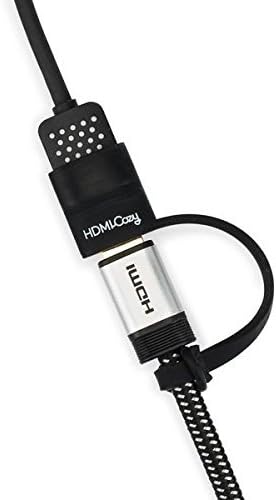 HDMICozy Holder for Belkin Mini Display port / Thunderbolt to HDMI Adapter, Never Lose Adapter Again, No Adapter Included (Black)