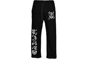Ripple Junction Grateful Dead Men's Lounge Pants & Sleep Pajama Bottoms w/Pockets Drawstring Closure Officially Licensed