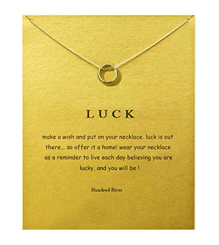 image for Hundred River Friendship Anchor Compass Necklace Good Luck Elephant Pe