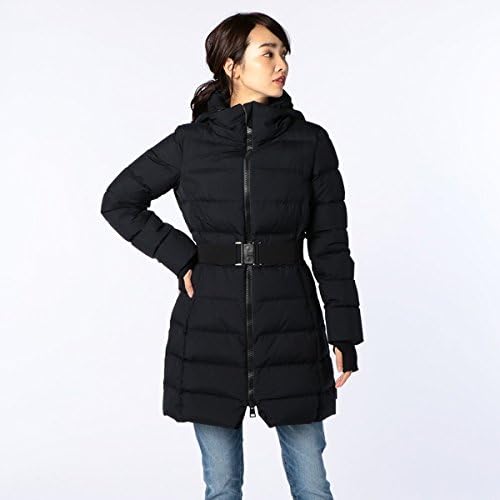 Amazon ノーリーズ レディース Nolley S Herno ヘルノ ラミナーベルト付コート ネイビー 38 コート ジャケット 通販