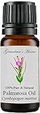 Grandma's Home Essential Oils - 100% Pure Therapeutic Grade (Palmarosa (Rose Geranium), 10 mL)