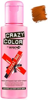 Crazy Color Renbow Coral Red No.57 Semi-Permanent Hair Color 100ml