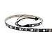 ALITOVE WS2812B Individually Addressable LED Strip 16.4ft 150 SMD 5050 RGB LED Pixel Flexible Light Non-Waterproof Black PCB