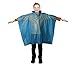 5 Pack Kids Emergency Rain Poncho Children Emergency Raincoat with Hood (White)