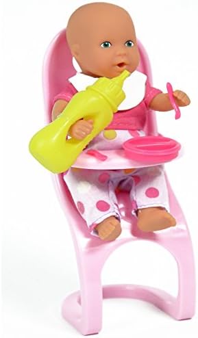 Lil Baby Potty Time Doll Set with High Chair
