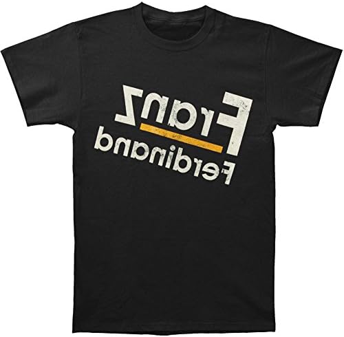Franz Ferdinand Men's Reverse Slim Fit T-shirt Medium Black