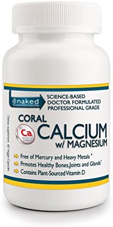 Professional Grade CORAL CALCIUM w/ Magnesium_Superior Ionized Calcium-Magnesium Delivery System for Immediate Uptake into the Body. No Added Stearates (1)
