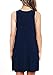 Cami-sunny Beach Wear Beach Dresses Cover Up For Women Summer Mini Dress Cotton Sleeveless Spaghetti Strap Size Small, Navy Blue