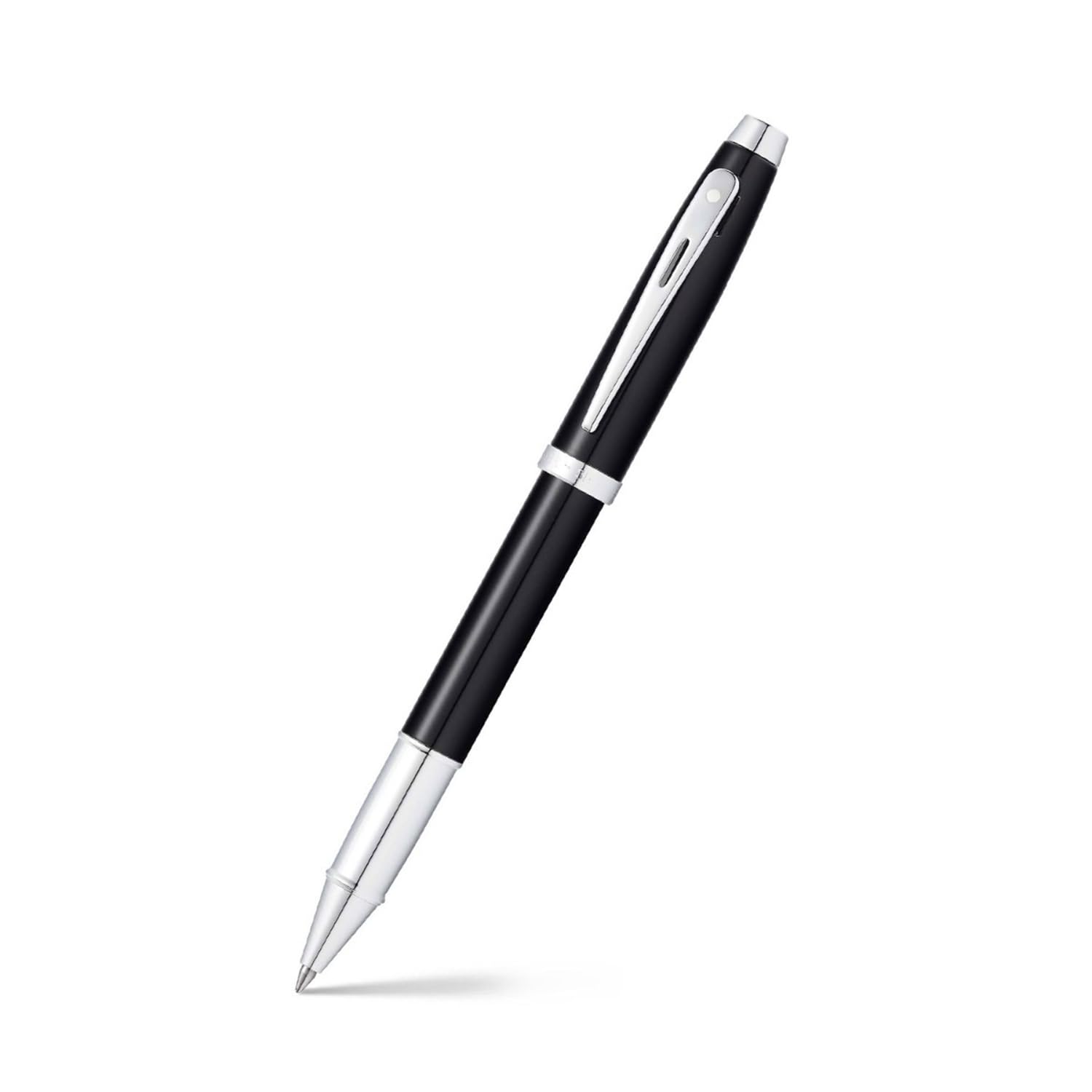 Sheaffer VFM - Refillable fountain pen with medium grade stainless steel nib, polished chrome with chrome trim