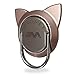 Finger Ring for Magnetic Car Mount,Metal Cell Phone Finger Holder Stand, Pop 360 Rotation Cat Shape Grip Socket Kickstand for iPhone X 7 8 Plus 6 6S SE, Samsung Galaxy Note 8 S8 S7 Tablet (Rose Gold)