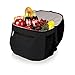 ONIVA - a Picnic Time brand Zuma Backpack Cooler, Soft Cooler Backpack, Lunch Cooler Black 16 x 11 x 3
