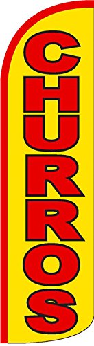 Churros Swooper Windless Flag (3ft x 11.5ft)