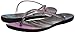 Ipanema Women's Wave Vista Flip-Flop, Black/Smoke, 9 M US