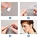 NBEADS 500 Pcs Silver Color Brass Ear Stud Components Bezel Settings Blank Peg & Post Earring Findings for DIY Earring Making