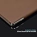 Leather Notebook,izBuy Classic Vintage Notebook Diary Medium Size for Men/women 240 Lined Beige Pages-Mediterranean Style 0.5mm Smooth Gel Pen Included,Darkbrown(58-25)