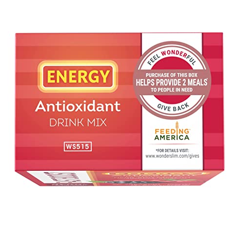 WonderSlim FASTBOOST Energy Drink Mix, Berry (14ct) 3 Box Value Pack