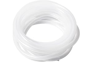 Eoiips 3/8" ID x 1/2" OD Silicone Tubing, Food Grade High Temp Tube Hose for Home Brewing, Beer Line, Kegerator, Wine Making Air Line by Proper Pour (16.4Ft)
