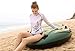 BeautyIn Women's Long-Sleeve Rashguard Shirt UPF 50+ Rash Guard Swimsuit Top,White,Medium