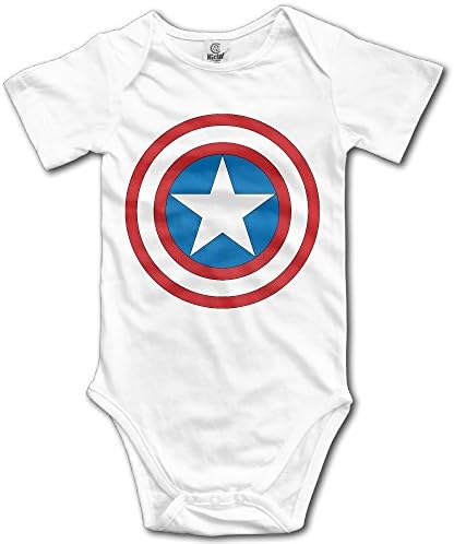 Captain America Superhero Marvel Comics Baby Onesie Toddler-bodysuits