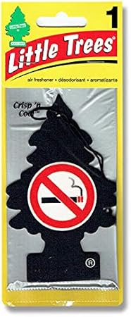 Amazon リトルツリー エアフレッシュナー No Smoking Littletree 芳香剤 Crisp N Cool ノースモーキング 禁煙マーク 車用芳香剤 車 バイク