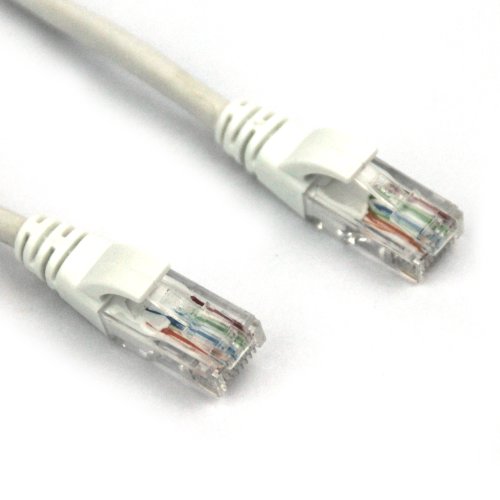 Vcom 150-Feet Cat5E Molded Patch Cable, White (NP511-150-WHITE)