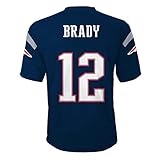 Outerstuff Tom Brady New England Patriots NFL Youth Navy Home Mid-Tier Jersey (Size X-Large 18-20) …