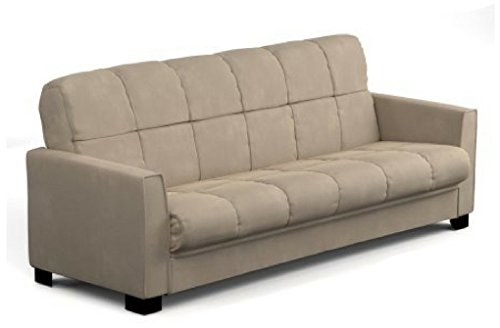 Baja Convert-a-couch and Sofa Bed, Multiple Colors (Khaki)