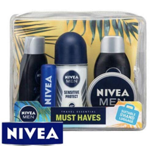 NIVEA MEN ESSENTIAL TRAVEL MUST HAVES 5 PIECE SET