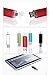 2 IN 1 USB OTG Dual Micro USB Flash Pen Thumb Drive Memory Stick for Android Phone and PC 16GB 32GB 64GB 128GB 256GB Lot- Black/Pink/purple/Blue/Green/Red/Yellow/Gold/Silver (8GB)