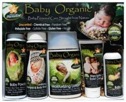 Nature's Paradise Baby Organic Unscented Gift Set