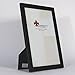 Lawrence Frames 34382 Black Wood Classic 8x12 Picture Frame