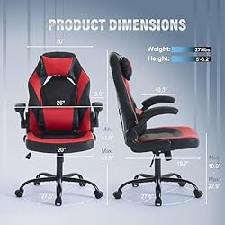 Sweetcrispy Ergonomic Gaming Desk Chair - Computer