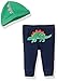 Carter's Baby Boys' 7-Piece Bodysuit Set, Green Dino, 3 Months