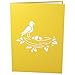 Lovepop Bird's Nest 3D Pop-Up Greeting Card