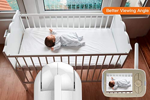 Wall Mount for Infant Optics DXR-8, Featch Simplest Bracket Stand for Infant Optics DXR-8-2 Pack