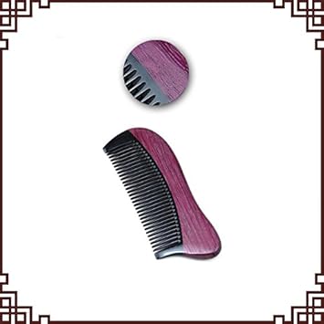 Buy Healthcom Purpleheart Hair Combs Natural Hair Brushes Wooden