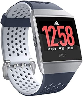 Fitbit Ionic Adidas Edition , El Smartwatch Deportivo, Azul (Tinta) / Gris (Hielo)