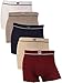 Men's Cotton Classic Boxer Briefs Trunk Underwear Comfort Waistband 5-pack