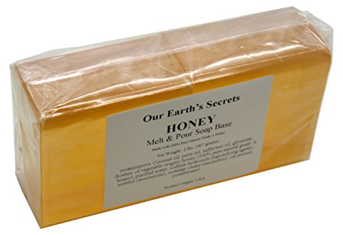 Honey - 2 Lbs Melt and Pour Soap Base - Our Earth's  