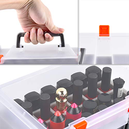 Universal Nail Polish Holder & Organizer Contains 24 Bottles for Gellen