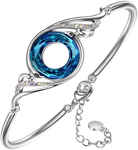 Amazon.com: Kate Lynn Slider Bracelets for Women Crystal Bracelet