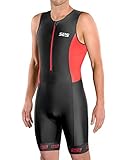 Men`s Triathlon Tri Suit | 1 Pocket Skinsuit Trisuit | Great Fit And Comfortable | German Designed