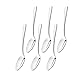 FOXAS Tea Spoons 6-Piece 18/8 Stainless Steel Coffee Spoon Set Use for Home, Kitchen, Restaurant, 6.3 Inches