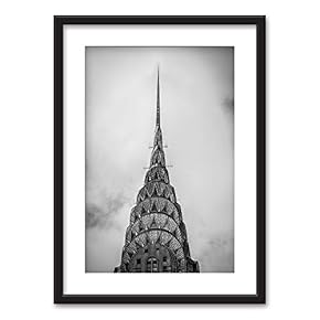 wall26 - Framed Wall Art City View Giclee...
