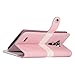 AceAbove LG G4 Case, LG G4 Wallet Case Book Cover Case with Premium Soft PU Leather with Stand Flip Cover and Credit Card Id Holders (Pink/White)