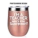 Teacher Gifts for Women - Coolife Wine Tumbler