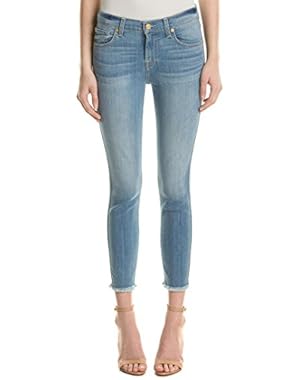 7 For All Mankind Gwenevere Light Oak Creek Ankle Cut