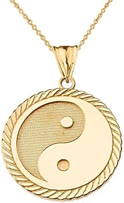 Amazon.com: Sideways Crosses 14k Yellow Gold Japanese Kanji Charm