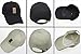 ERIC YIAN Baseball cap Twill Adjustable Hat Men Women Cotton Goft Outdoor Headwear